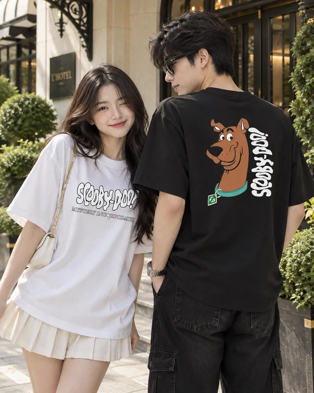 Áo Thun Oversize Scooby-Doo Graphic Unisex | TTP Fashion