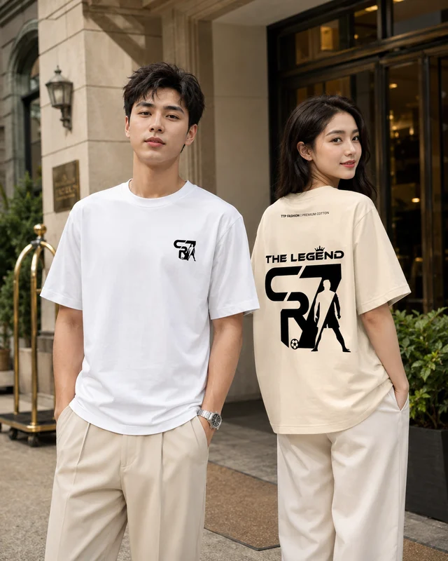 Áo Thun Cotton Oversize The Legend Football Form Rộng Unisex | TTP Fashion