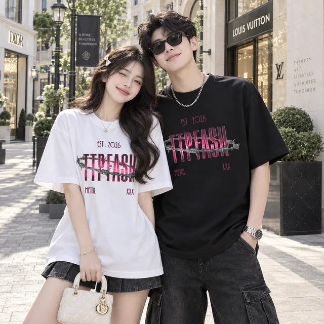 Áo Thun Oversize TTPFASH Metal Form Rộng Unisex | TTP FASHION