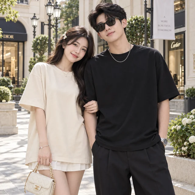 Áo Thun Oversize Basic Trơn Form Rộng Unisex | TTP Fashion